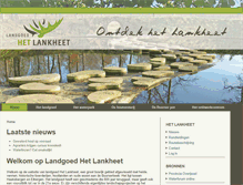 Tablet Screenshot of hetlankheet.nl